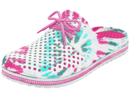 8025W Womens Air Walk Clogs New Tie Dye Cromer Company Store
